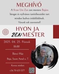 Hyon Ja zenmester, 2025.04.25, Baja, dharmabeszéd