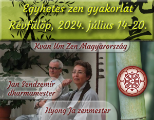One-week summer Zen retreat in Révfülöp, 2024